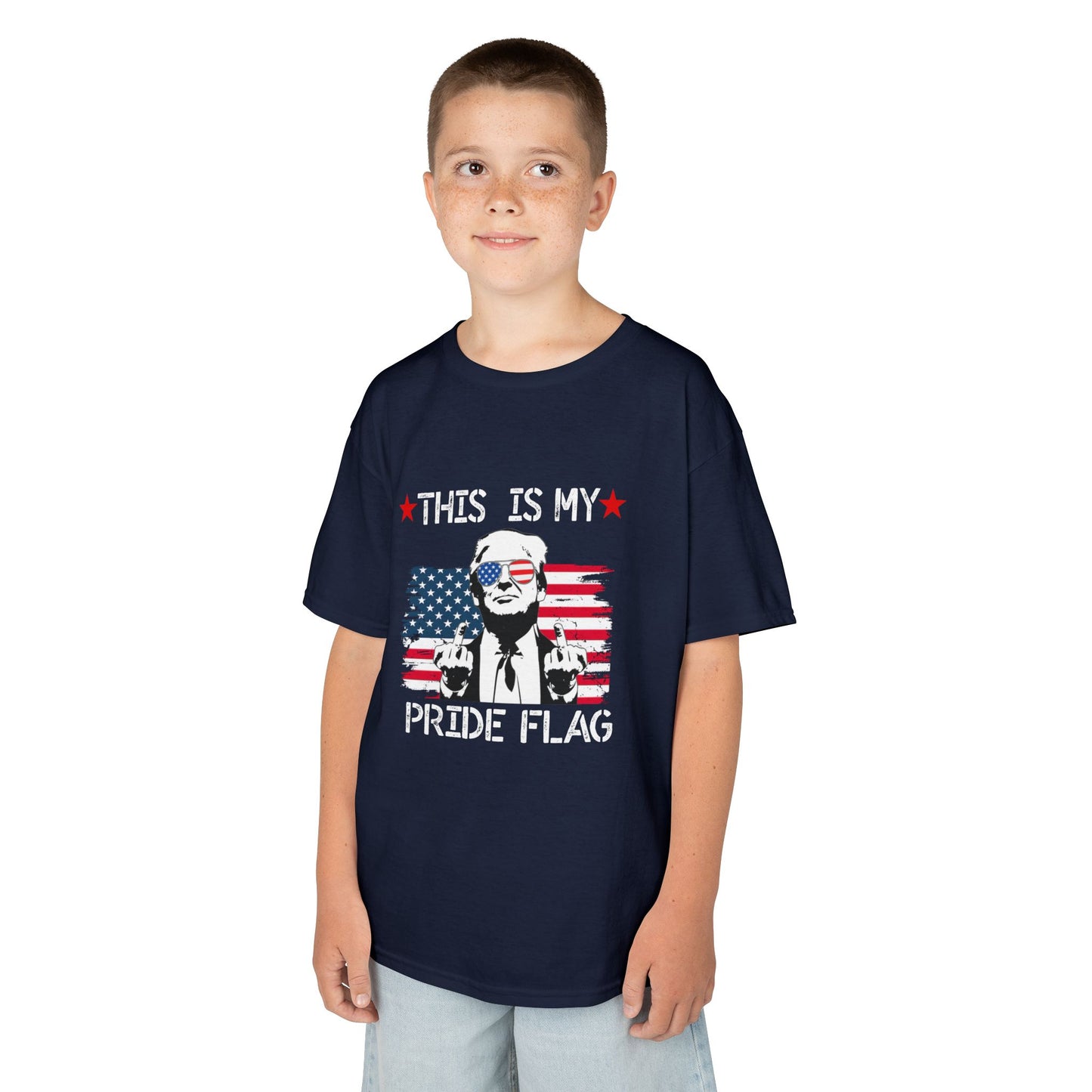 Trump This Is My Pride Flag Kid's T-Shirt