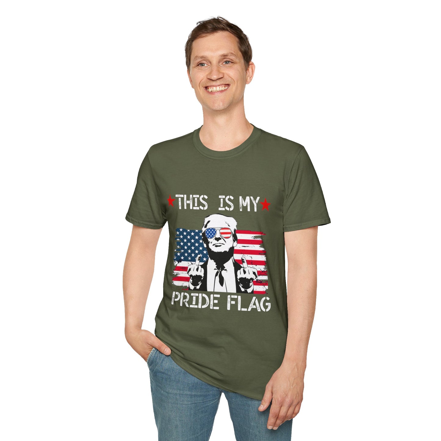 Trump This Is My Pride Flag Unisex T-Shirt