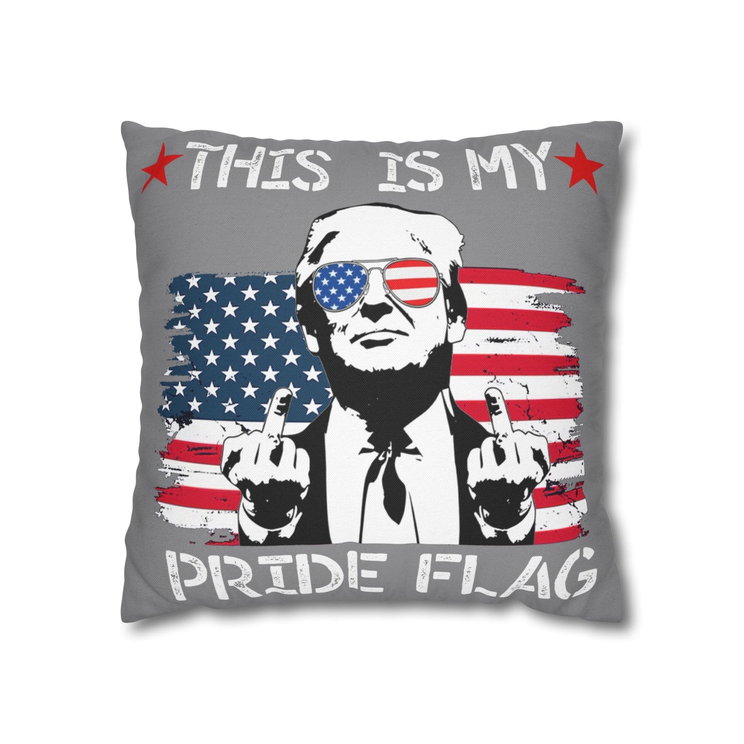 Trump Pillowcase USA Flag Design