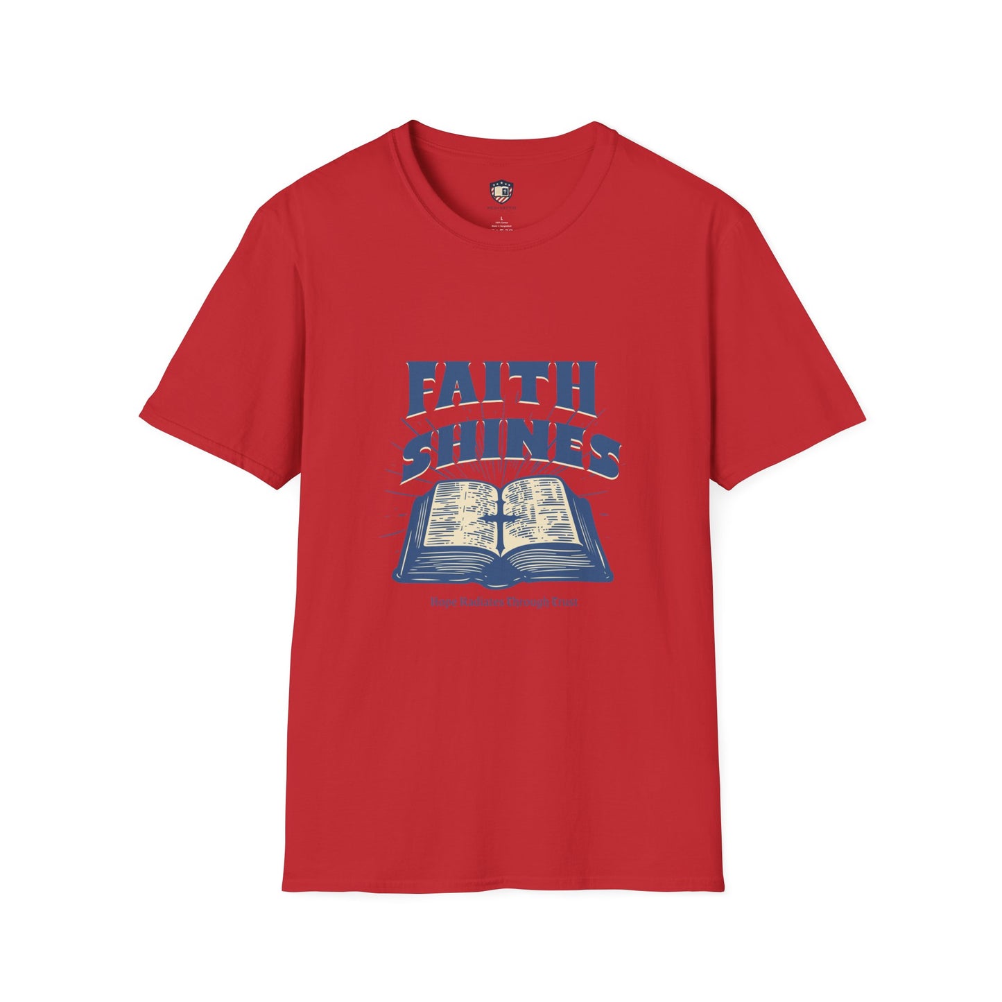 Faith Shines Unisex Soft style T-Shirt