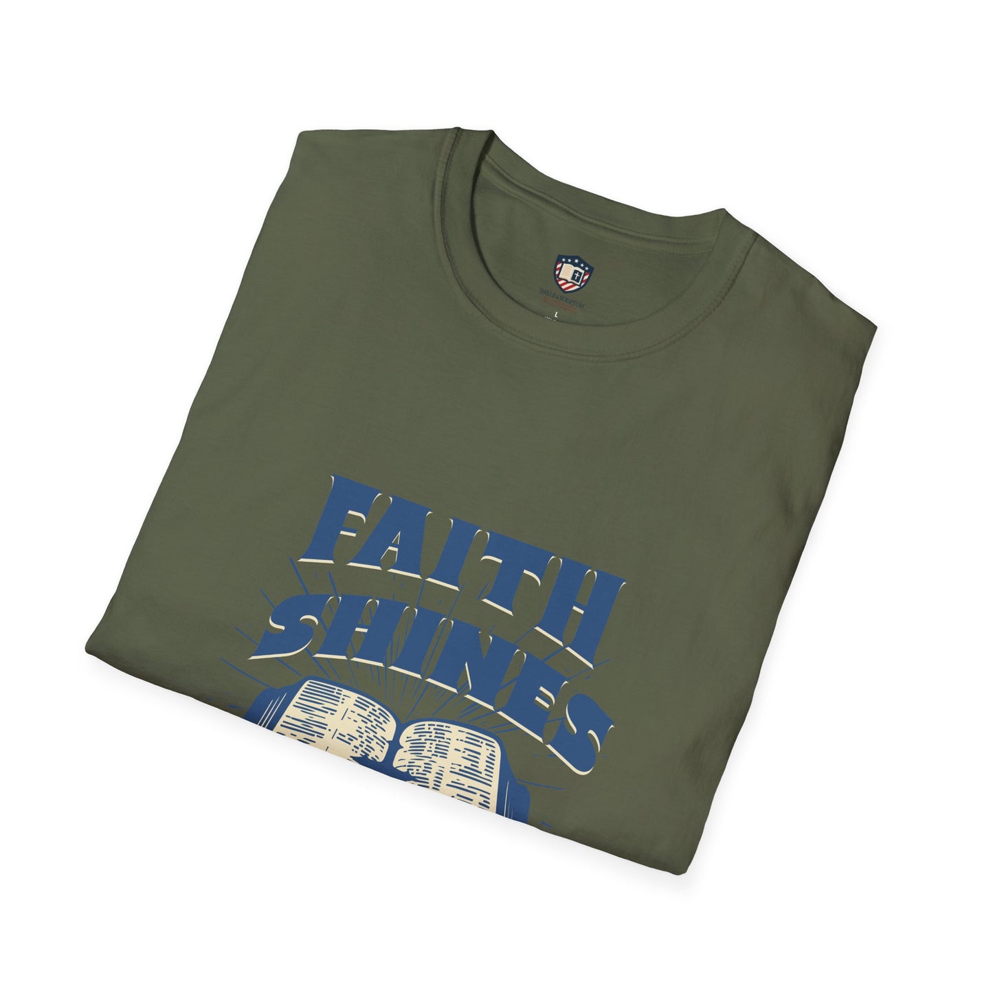 Faith Shines Unisex Soft style T-Shirt