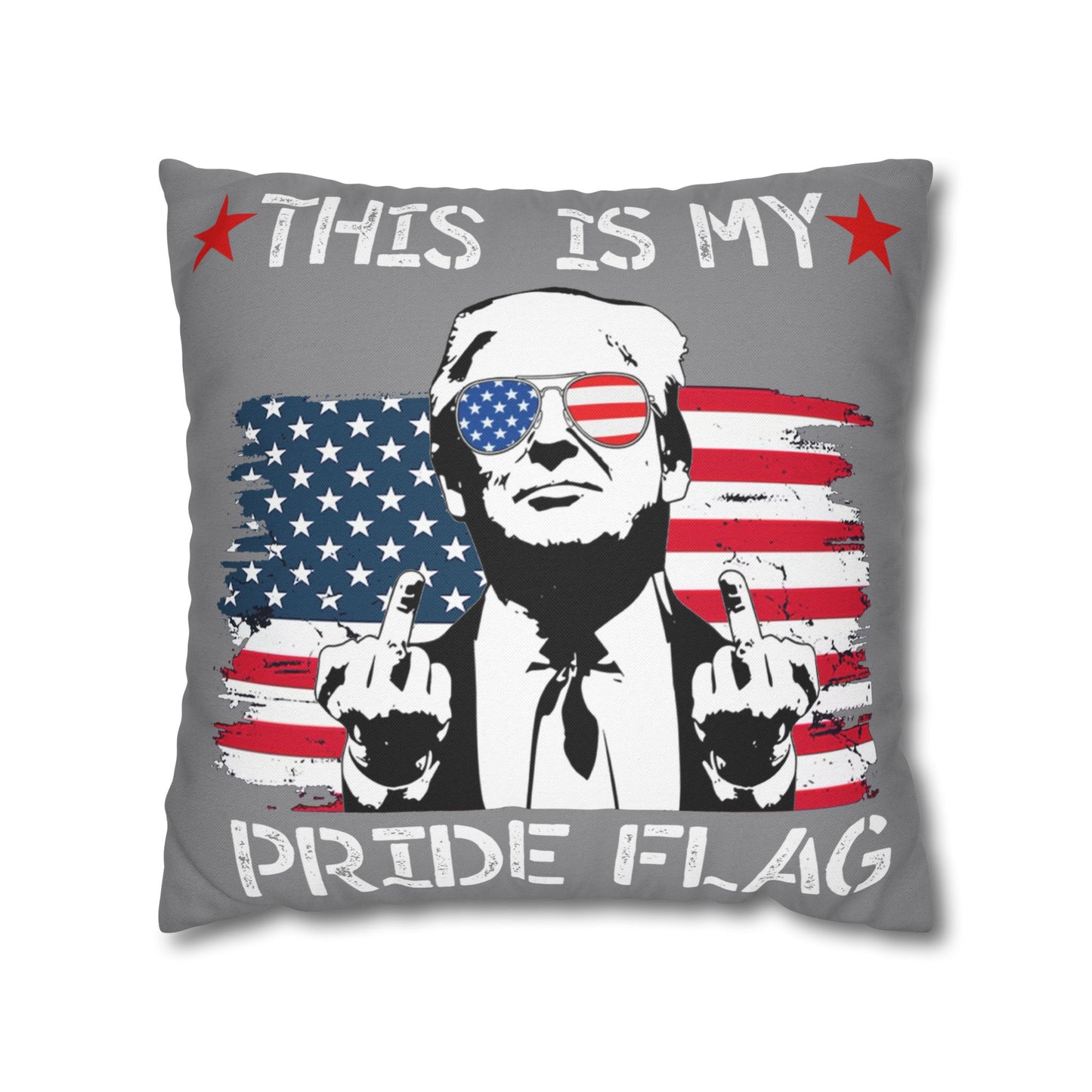 Trump Pillowcase USA Flag Design
