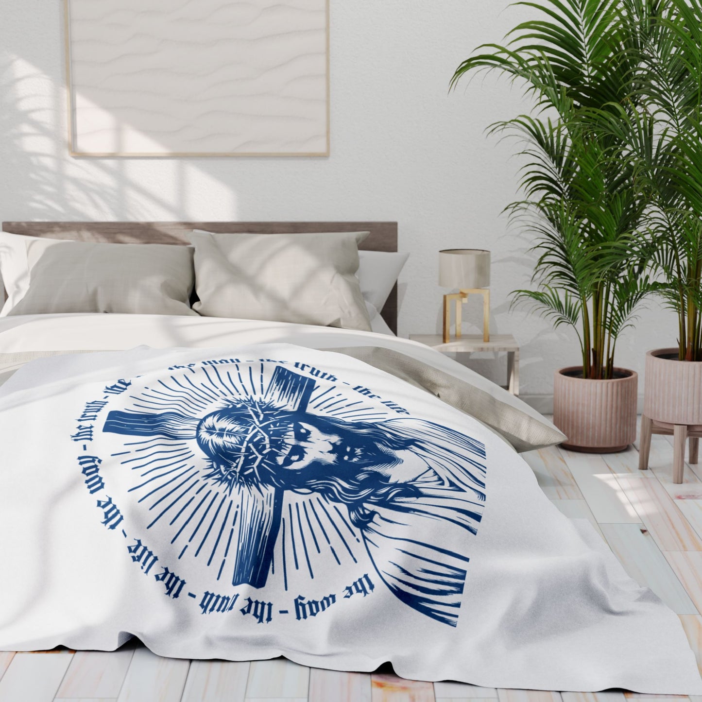 Jesus Inspirational Arctic Fleece Blanket
