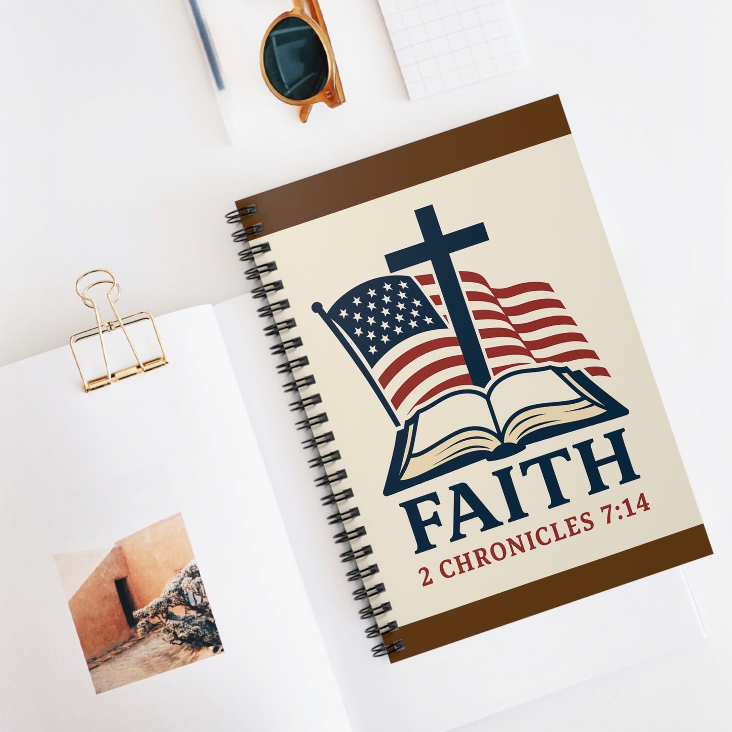 Faith Spiral Notebook