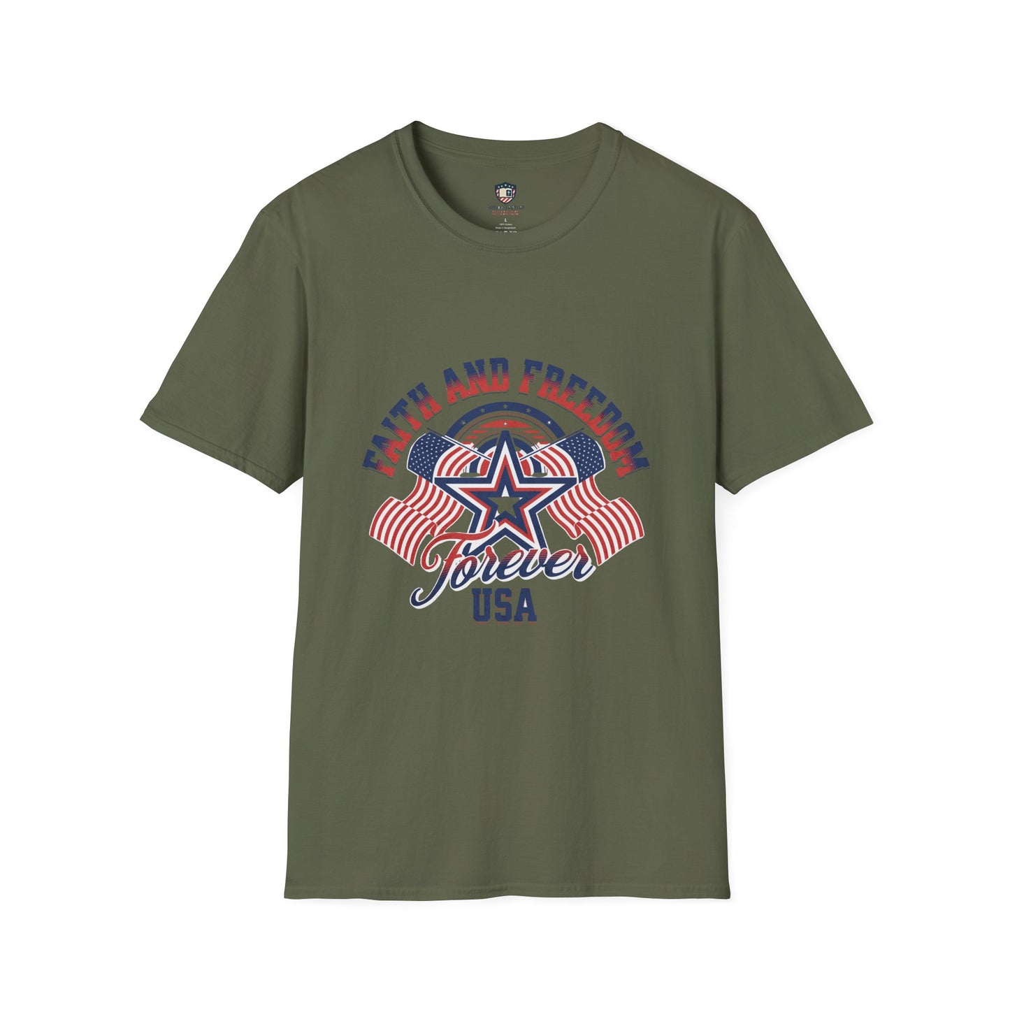 Faith & Freedom Forever USA Unisex T-Shirt