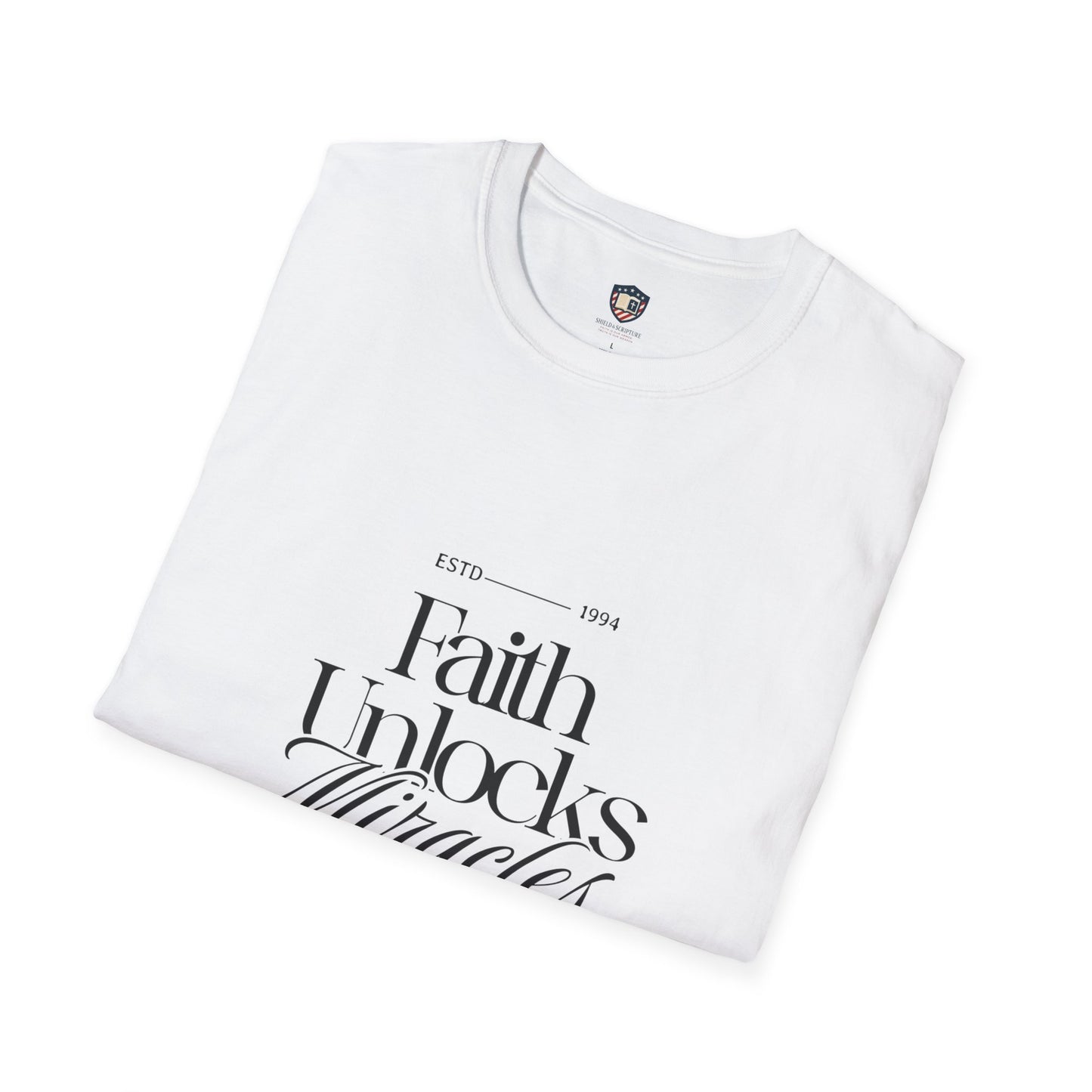 Faith Unlocks Miracles Unisex T-Shirt