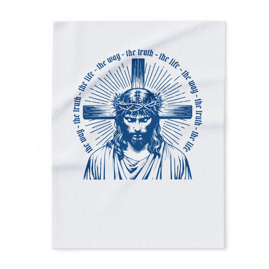 Jesus Inspirational Arctic Fleece Blanket