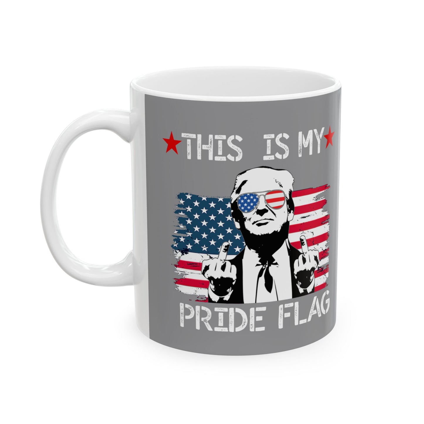 Trump This is My Pride Flag Coffee Mug