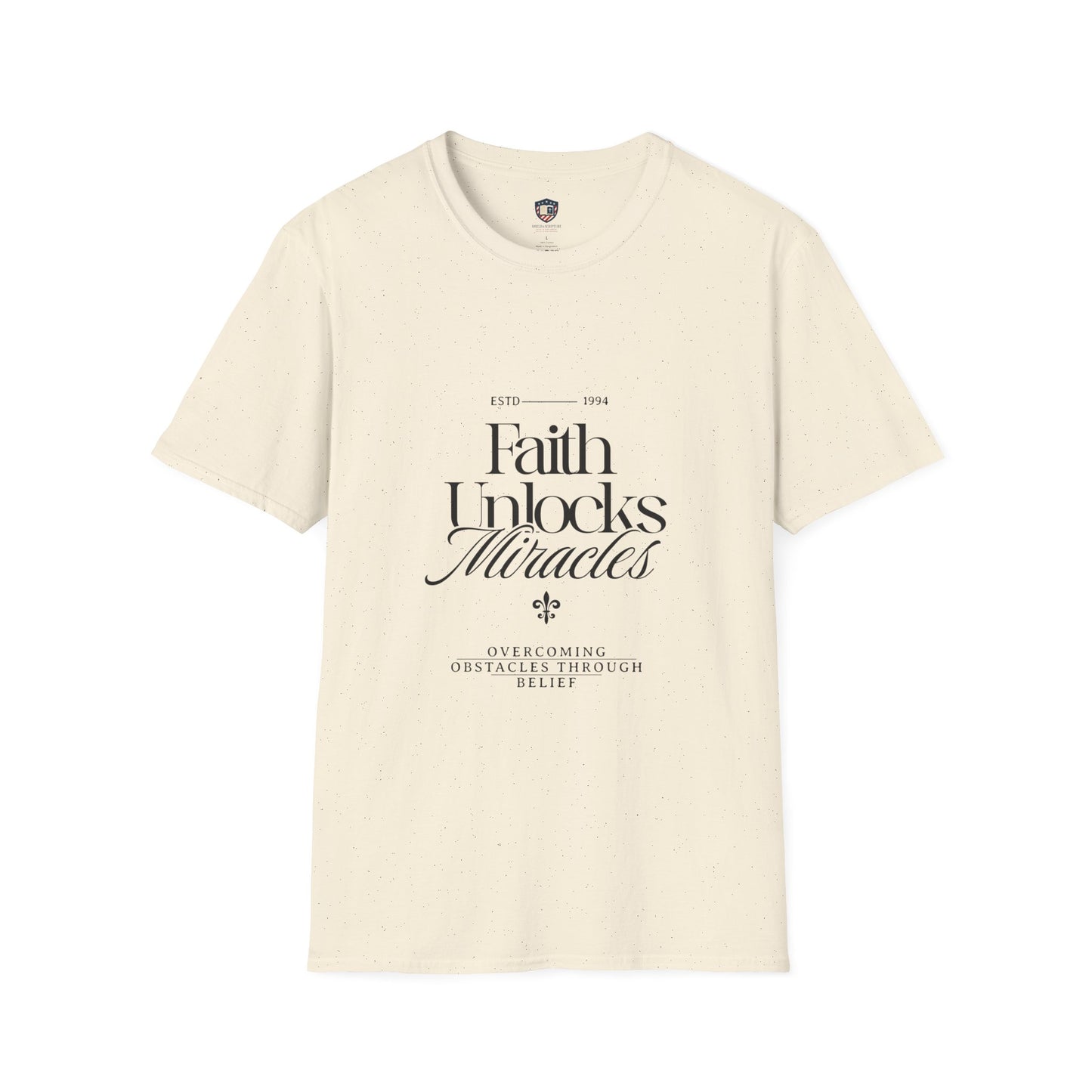 Faith Unlocks Miracles Unisex T-Shirt