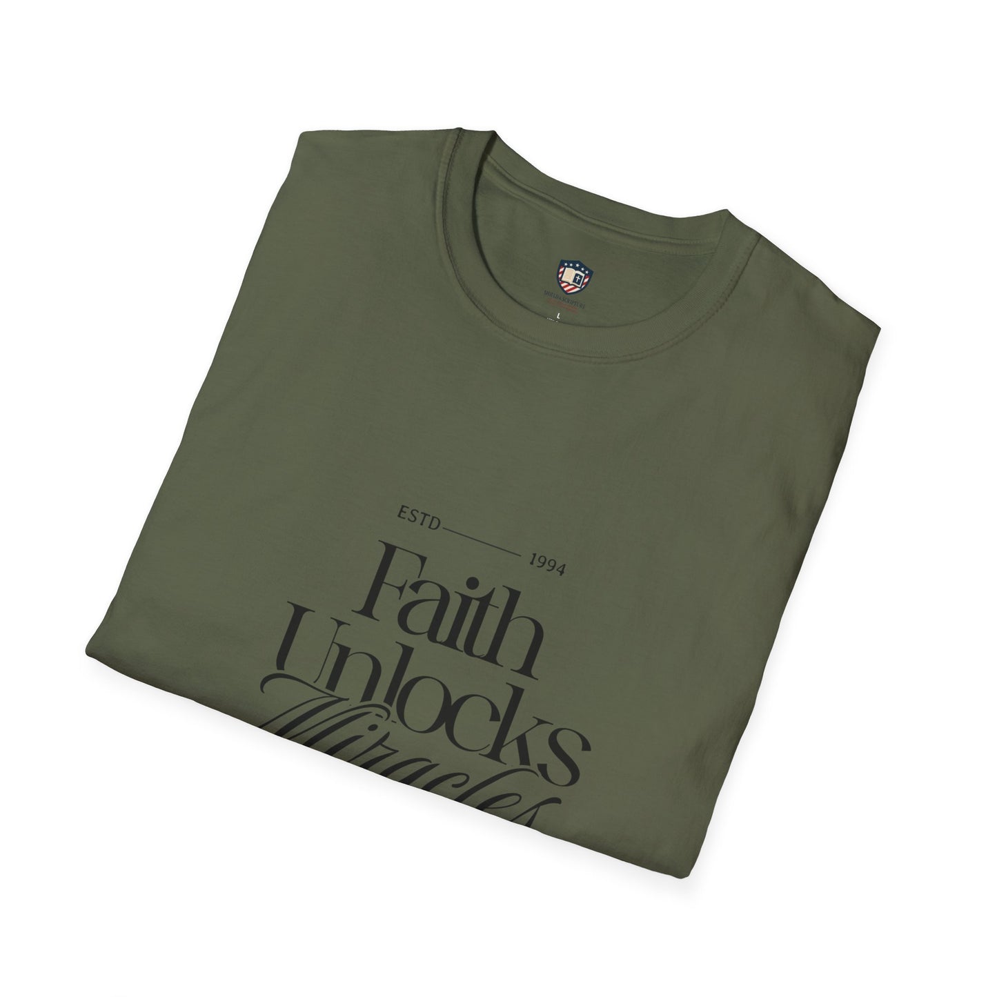 Faith Unlocks Miracles Unisex T-Shirt