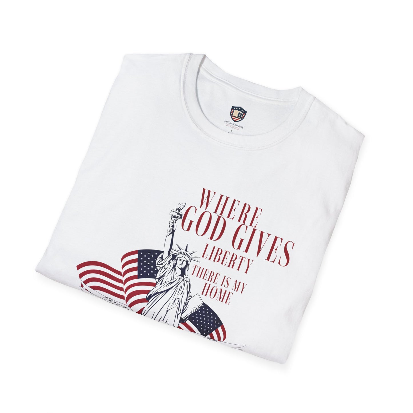Liberty Graphic Tee - Unisex Soft style T-shirt