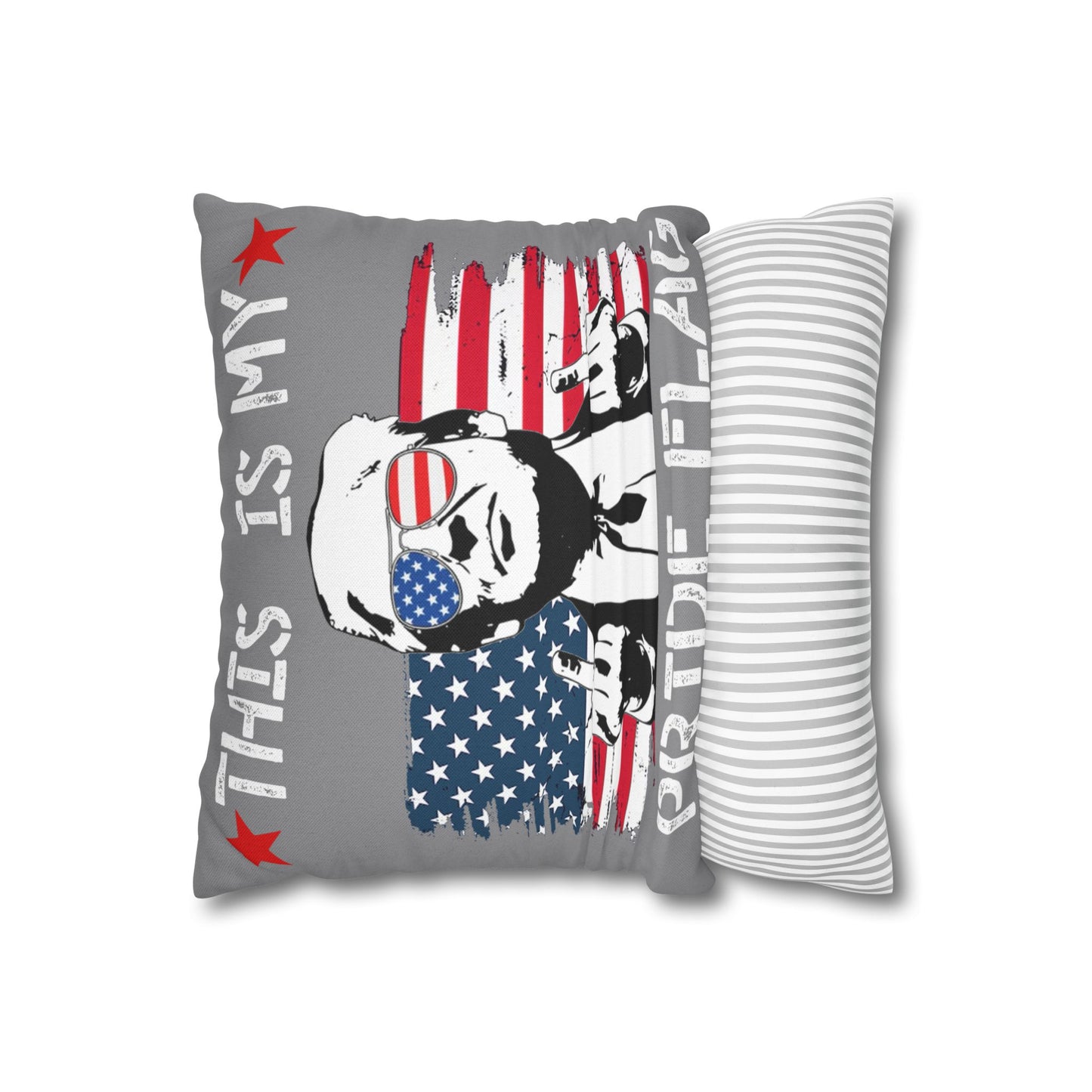 Trump Pillowcase USA Flag Design