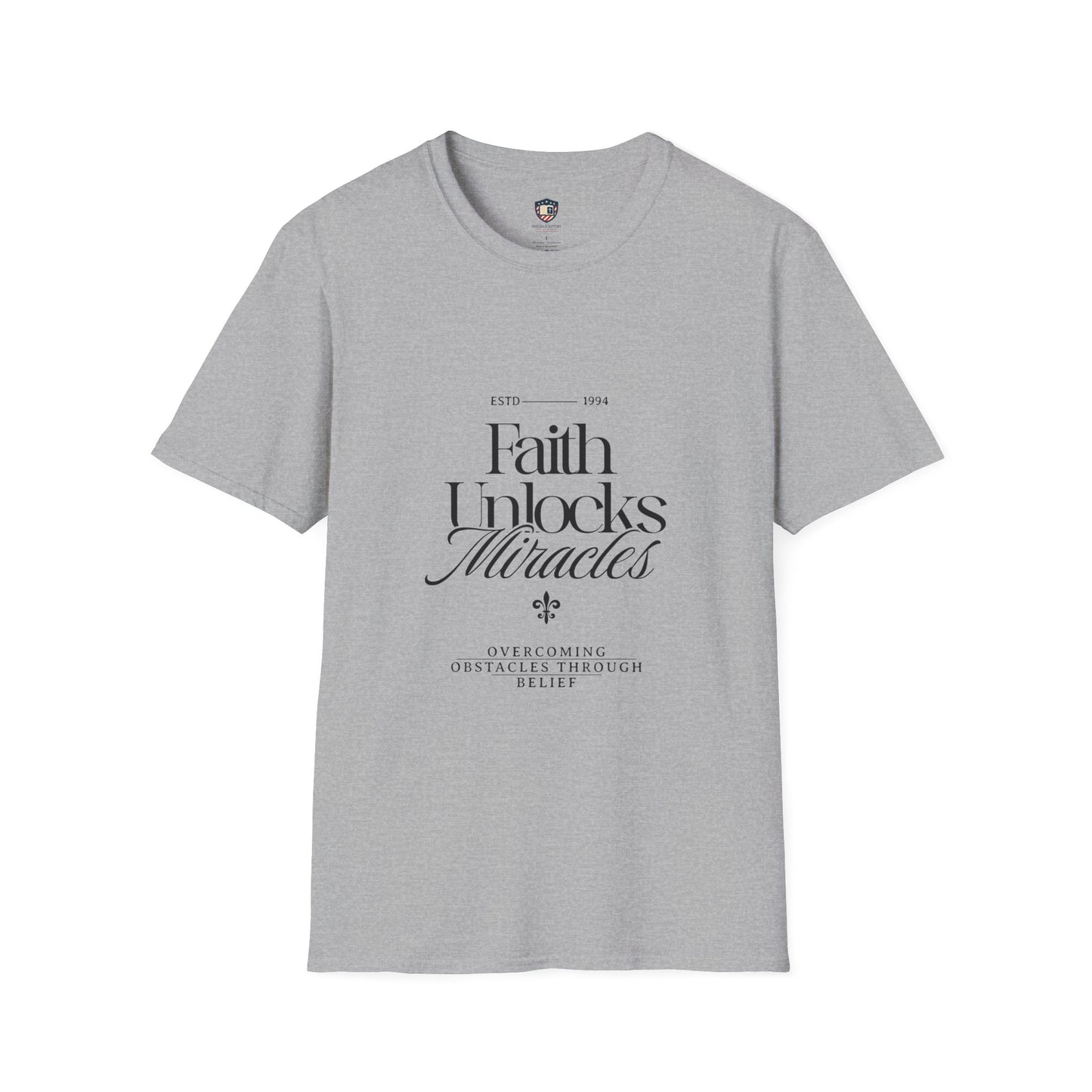 Faith Unlocks Miracles Unisex T-Shirt