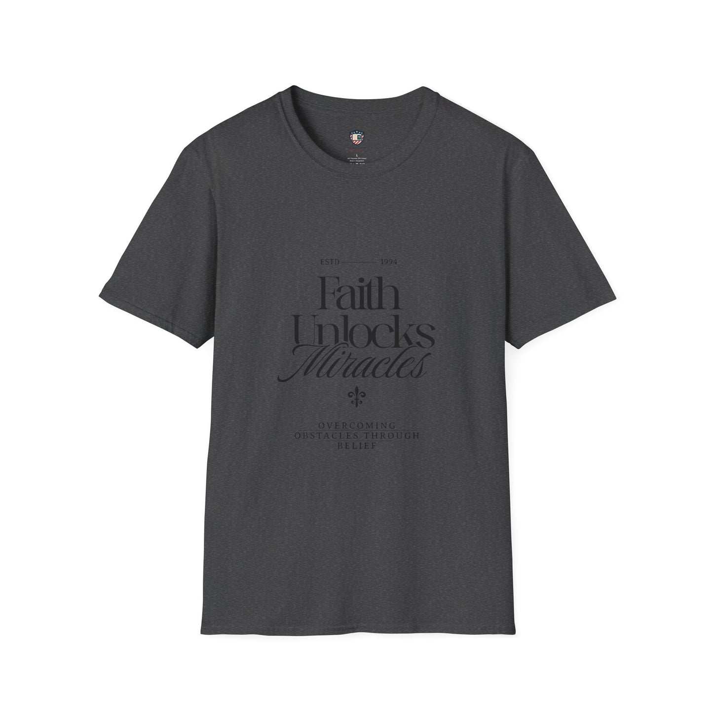 Faith Unlocks Miracles Unisex T-Shirt