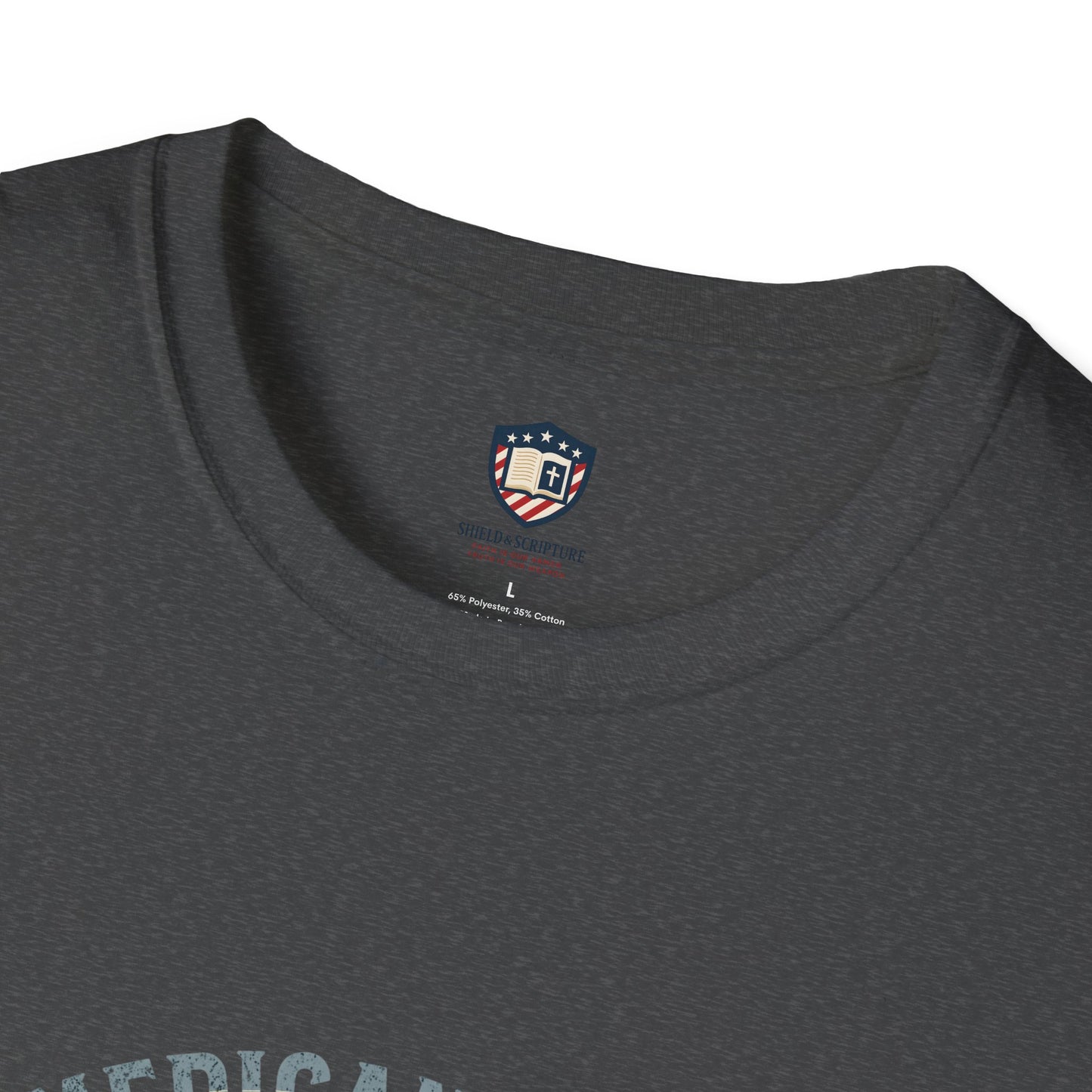American Pride Eagle -Courage never Retreats Unisex T-Shirt