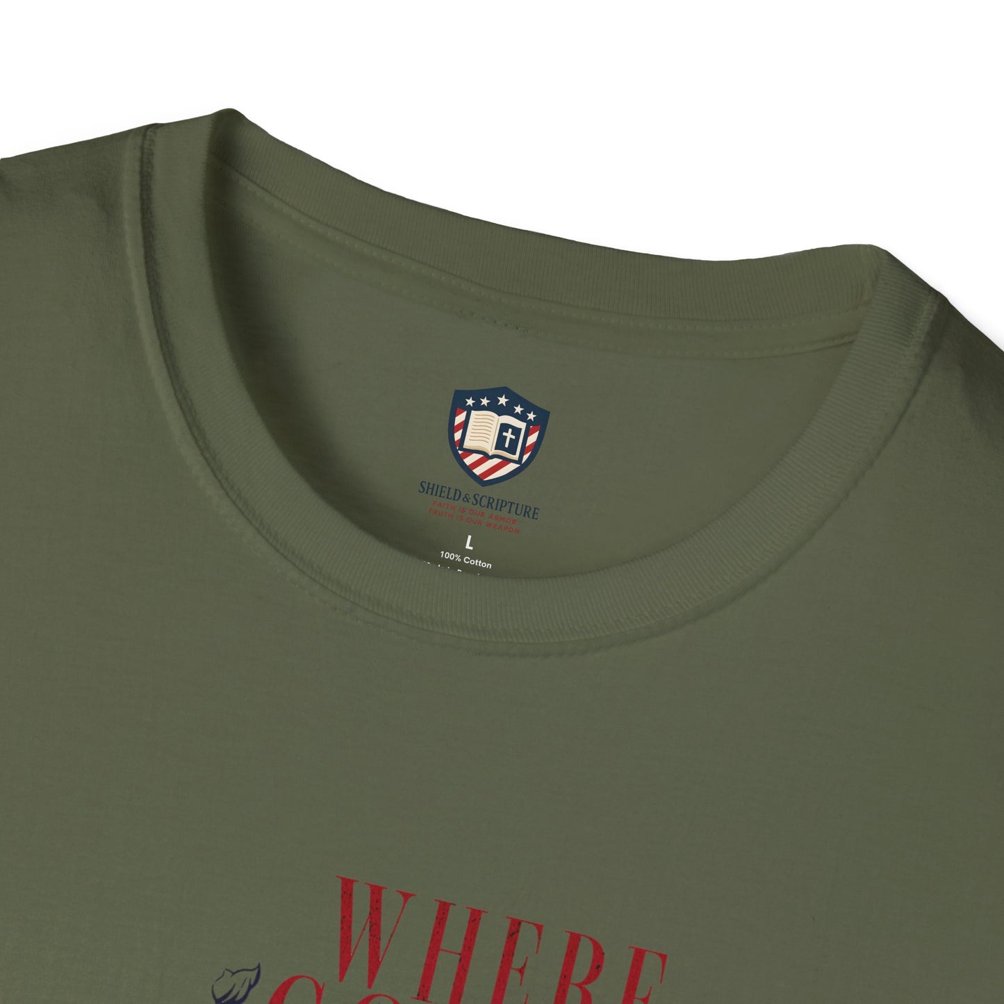 Liberty Graphic Tee - Unisex Soft style T-shirt