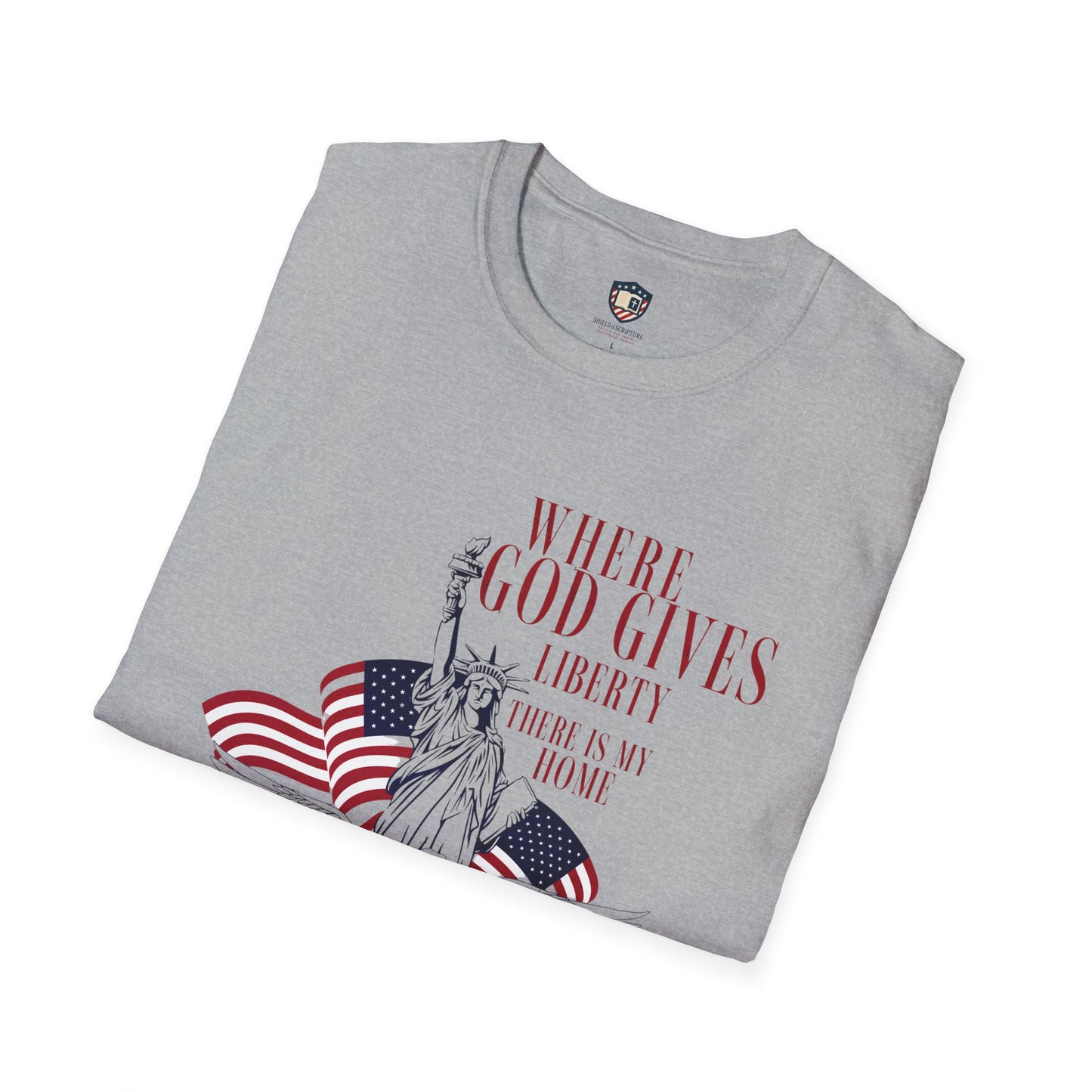Liberty Graphic Tee - Unisex Soft style T-shirt