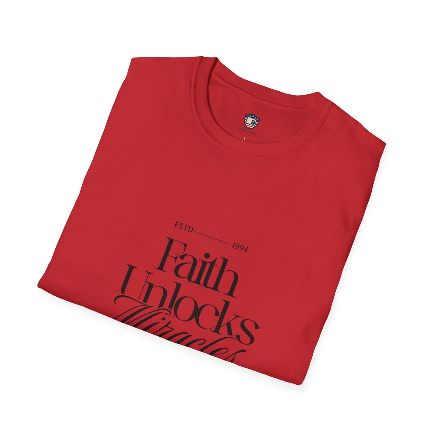 Faith Unlocks Miracles Unisex T-Shirt