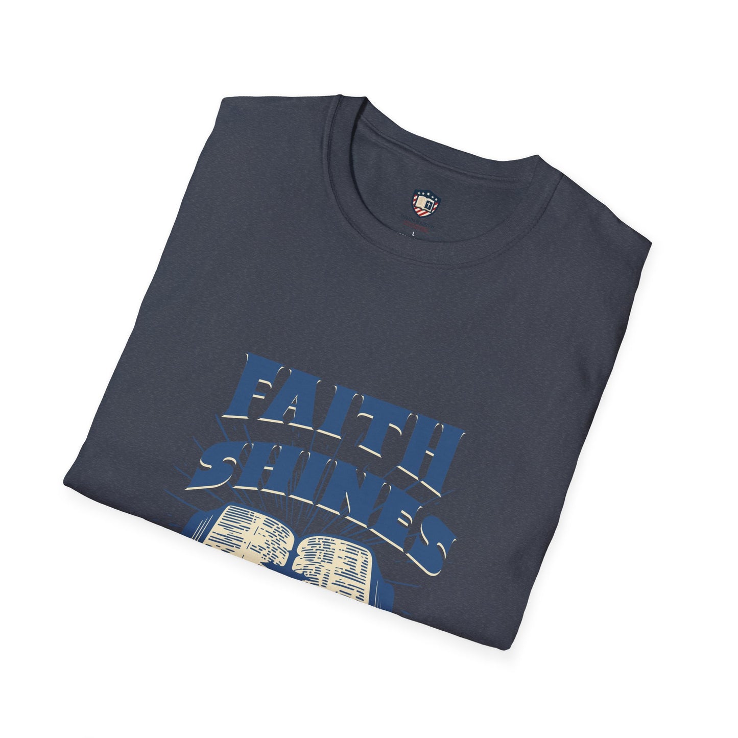 Faith Shines Unisex Soft style T-Shirt