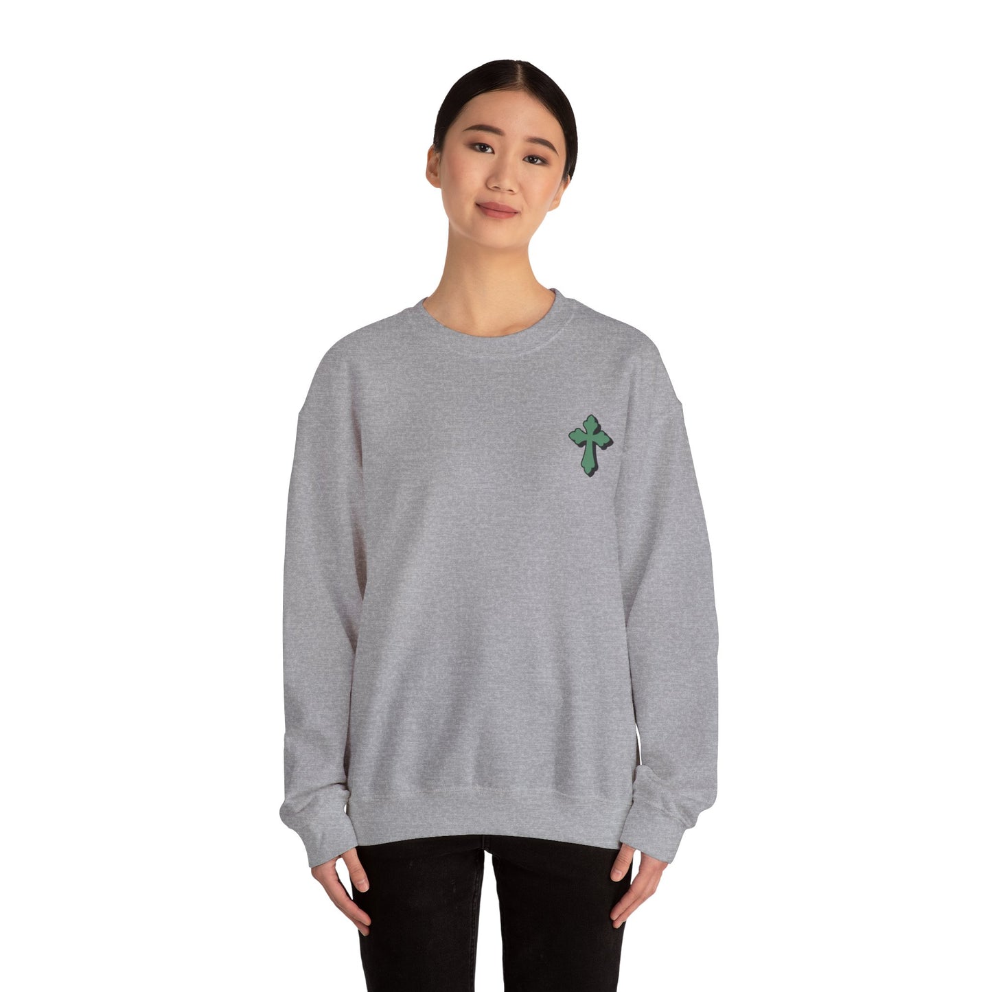 Unbreakable Faith Themed Unisex Sweatshirt