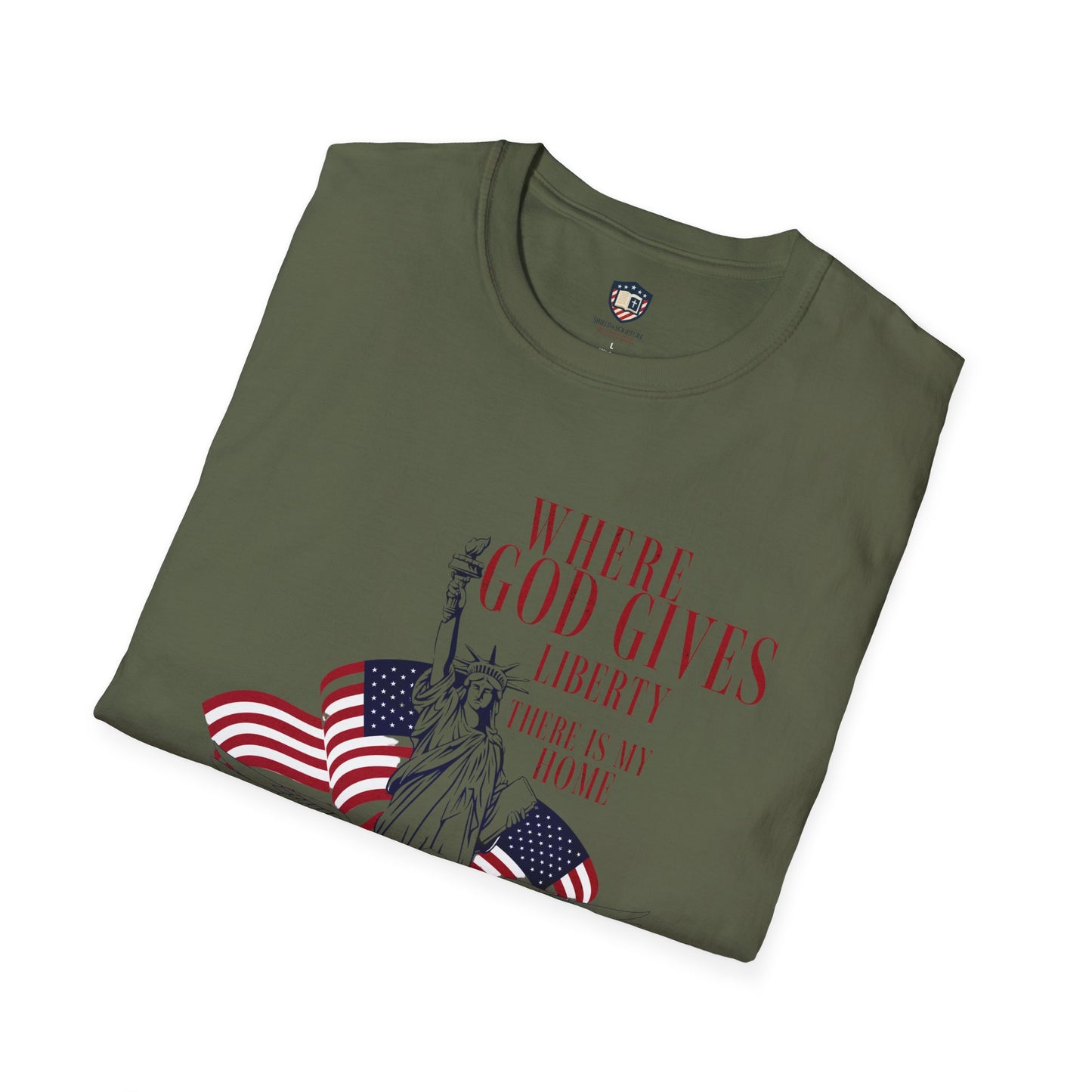 Liberty Graphic Tee - Unisex Soft style T-shirt