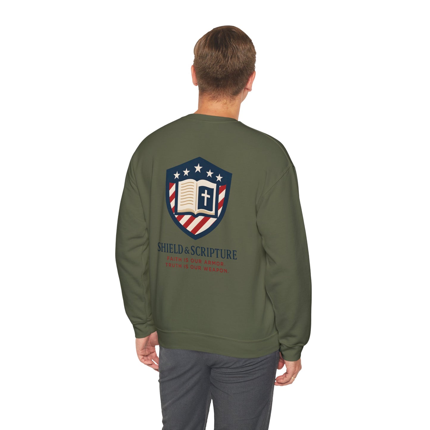 Shield & Scripture Unisex Sweatshirt