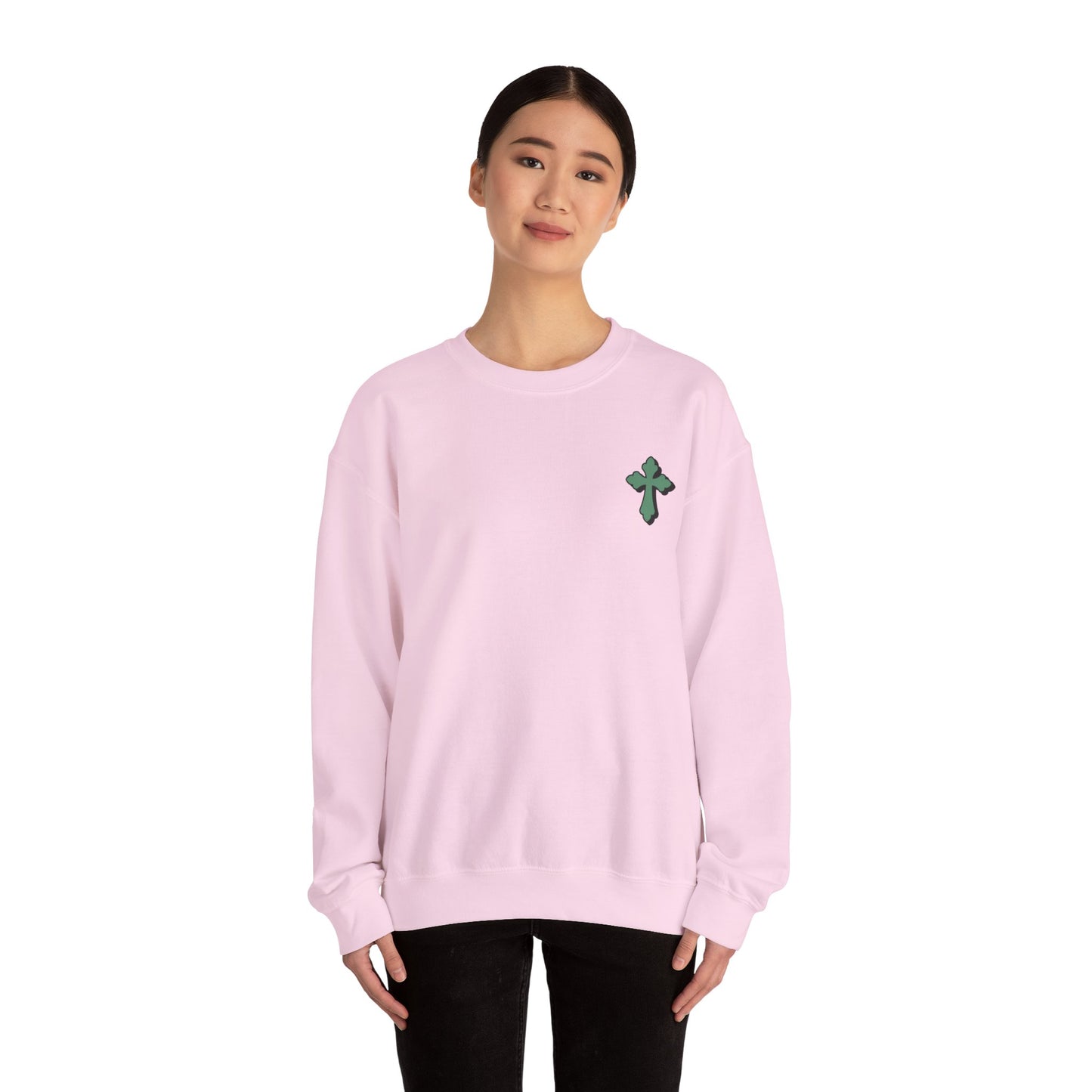 Unbreakable Faith Themed Unisex Sweatshirt