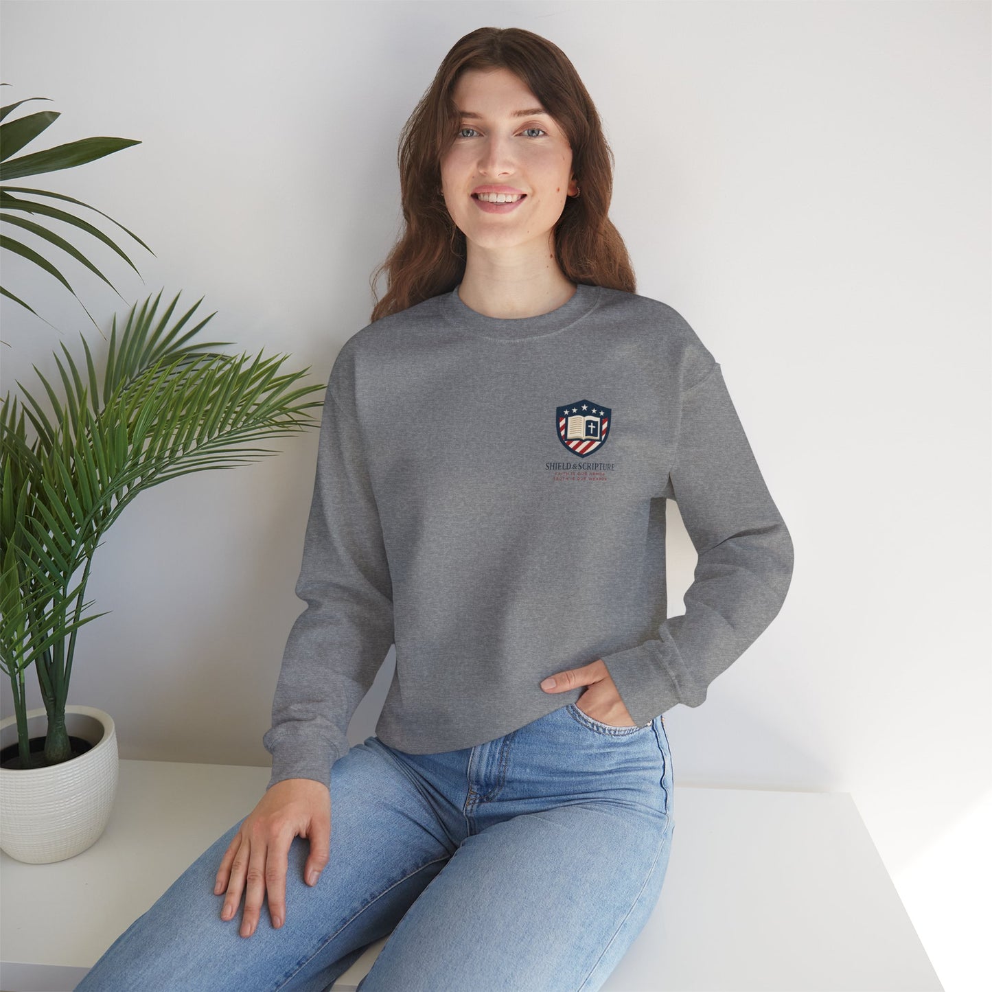 Shield & Scripture Unisex Sweatshirt