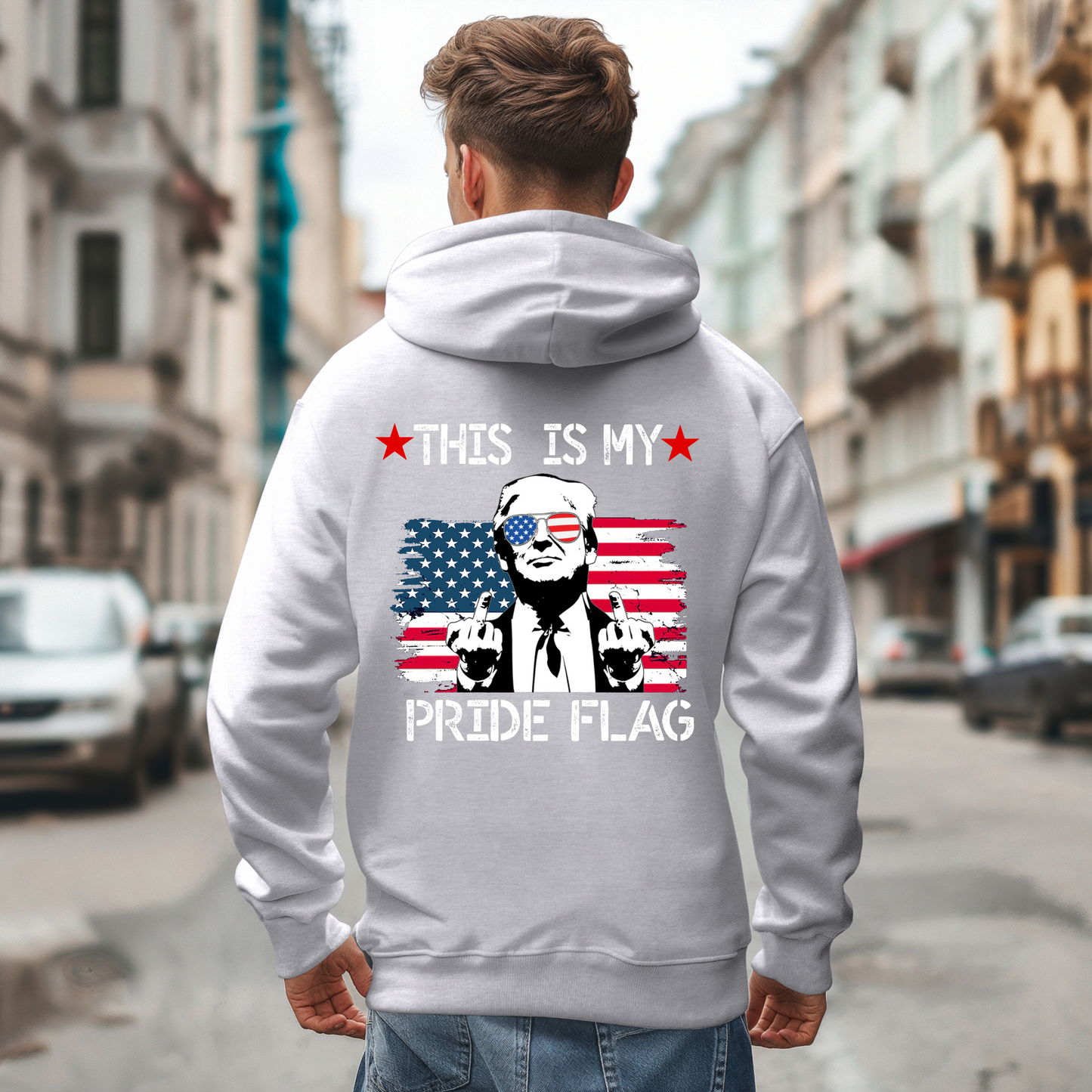 Trump This Is My Pride Flag Unisex  Hoodie