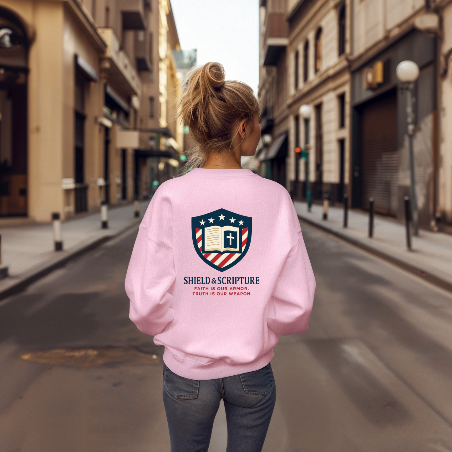 Shield & Scripture Unisex Sweatshirt