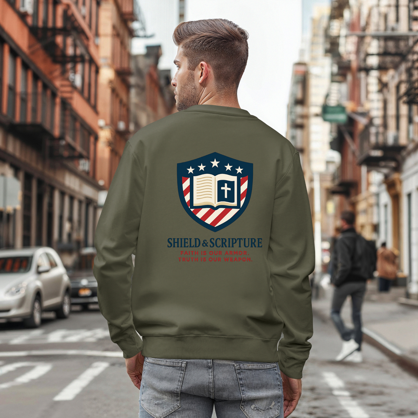 Shield & Scripture Unisex Sweatshirt