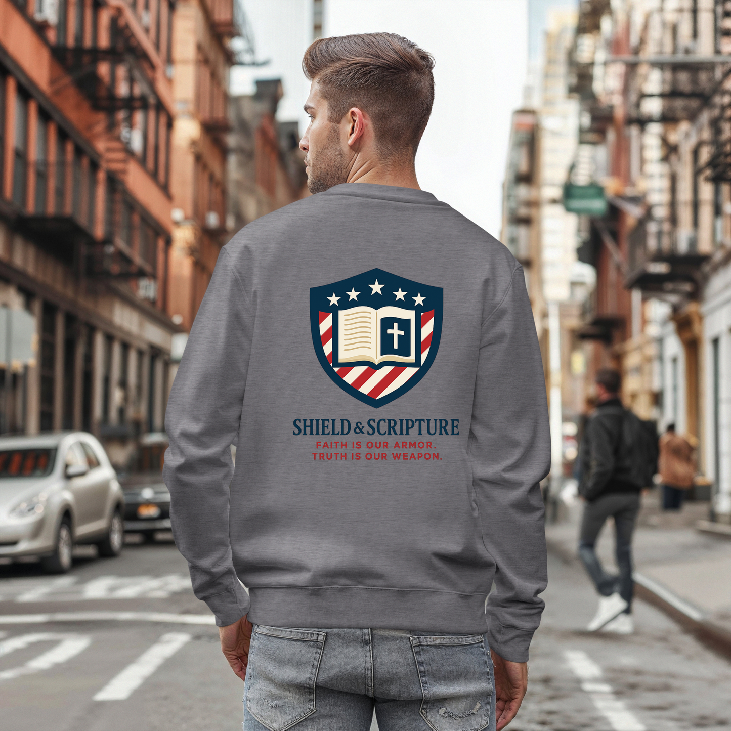 Shield & Scripture Unisex Sweatshirt