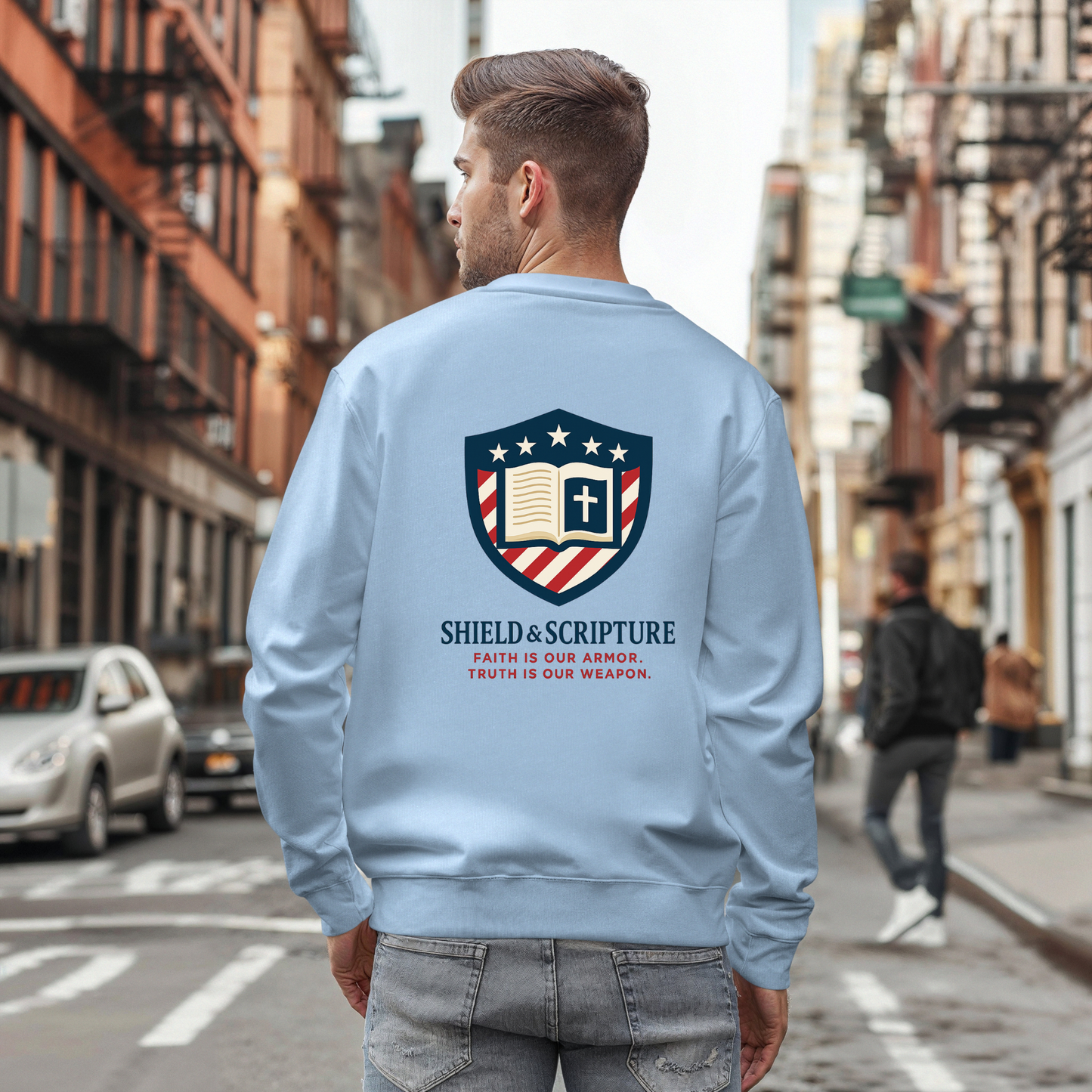 Shield & Scripture Unisex Sweatshirt