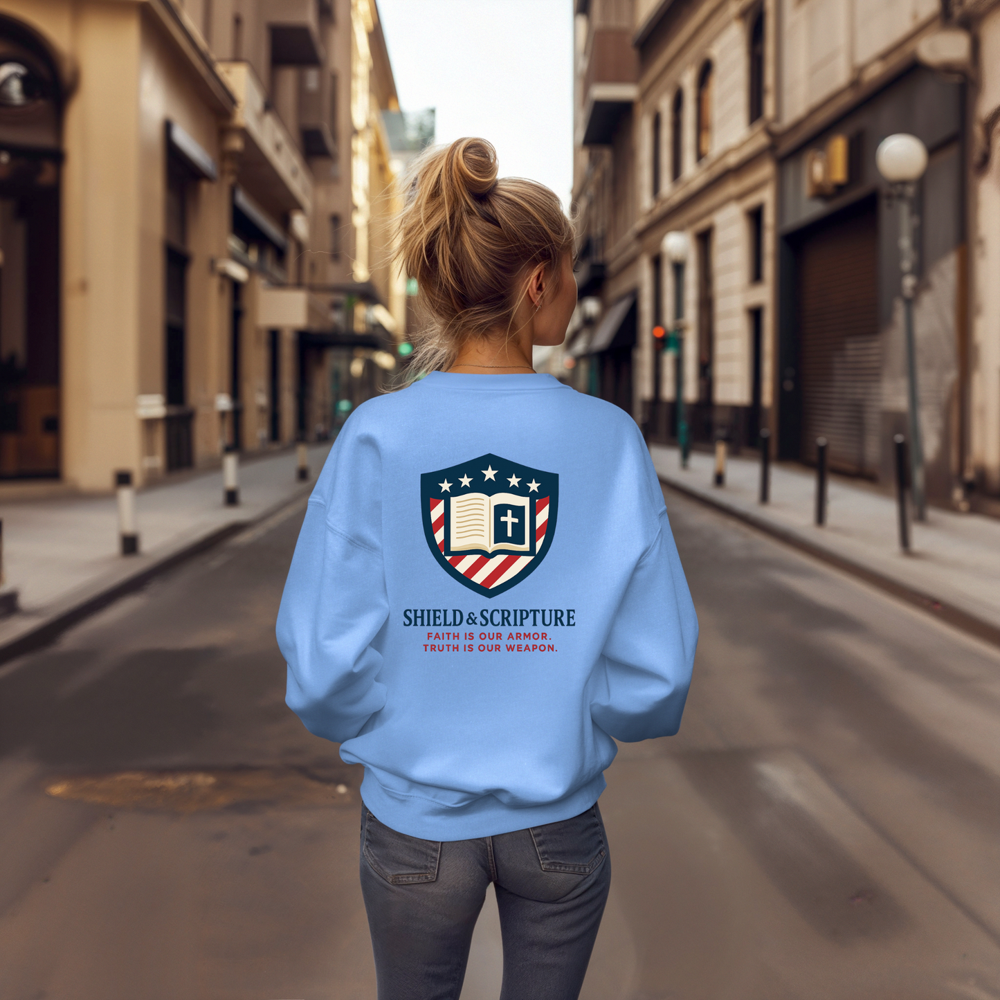 Shield & Scripture Unisex Sweatshirt