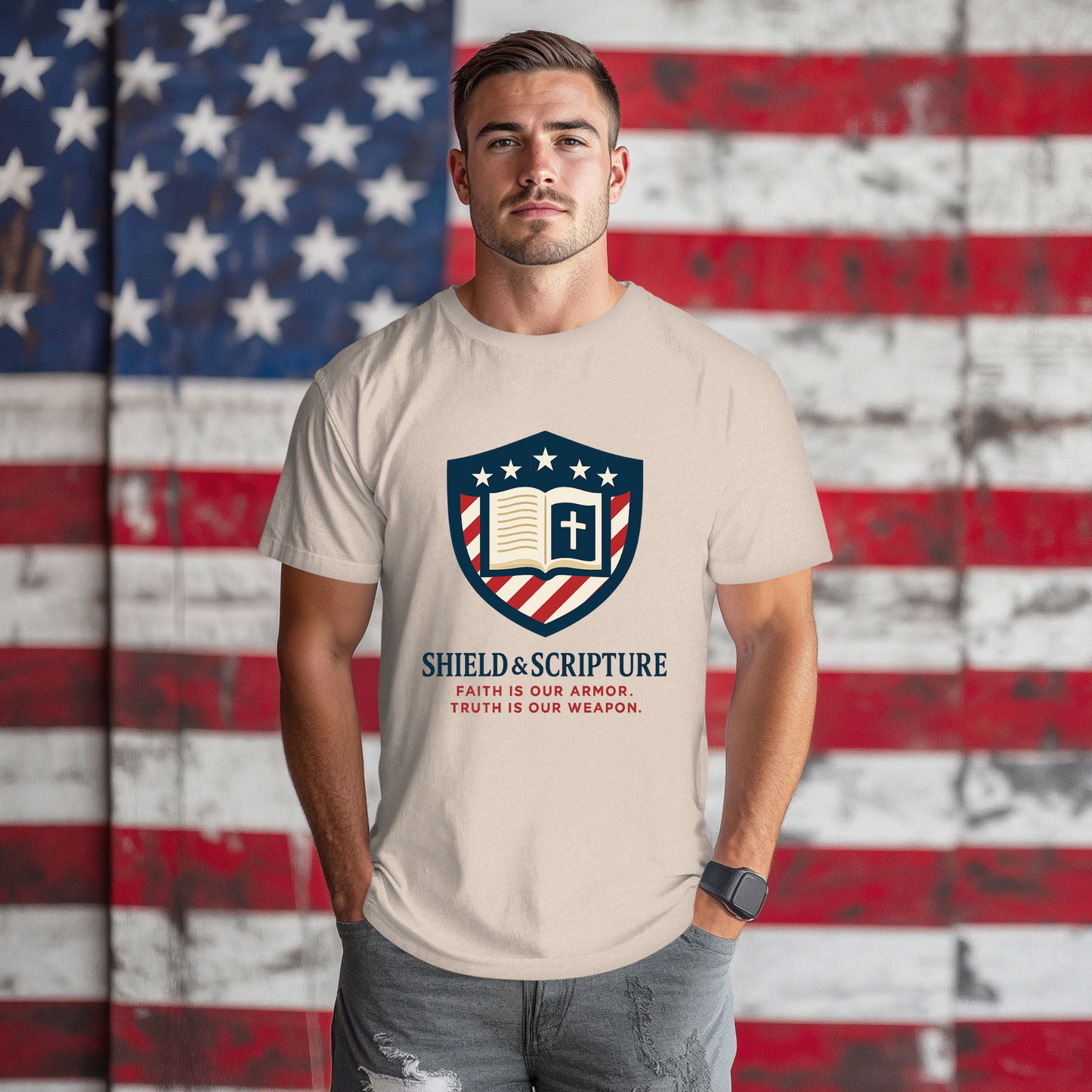 Shield & Scripture Unisex T-Shirt