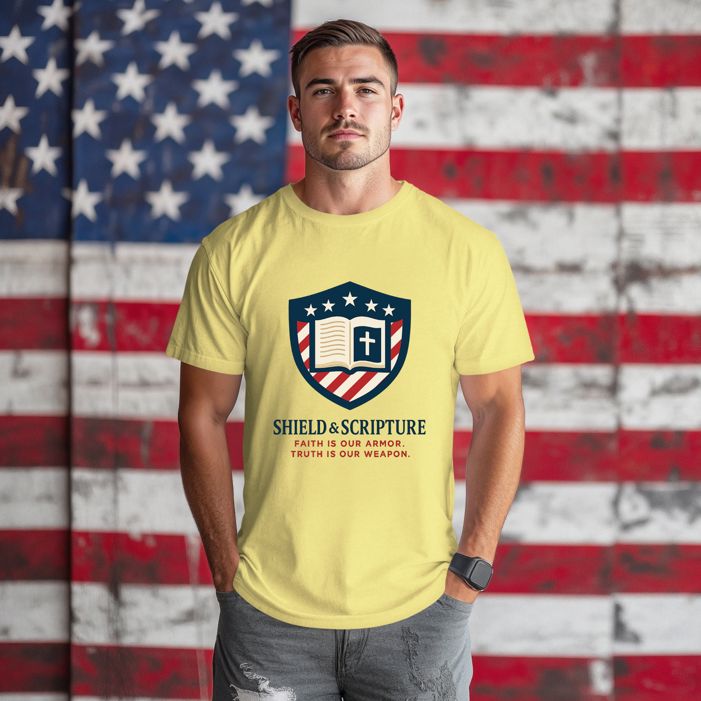 Shield & Scripture Unisex T-Shirt