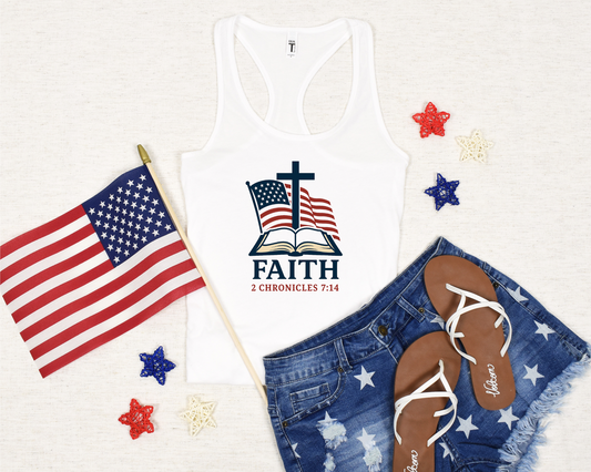 Faith-Inspired Women's Racerback Tank