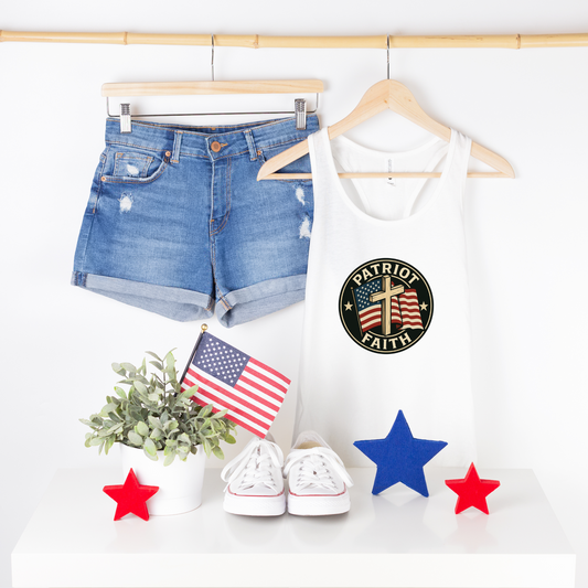 Patriot Faith Women's Racerback Tank