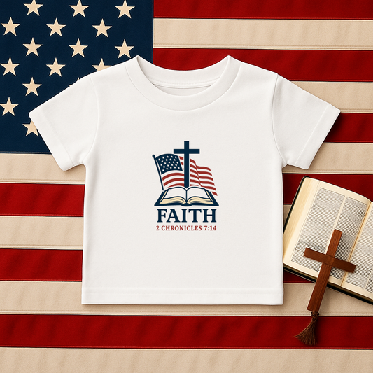 Faith-Themed  2 Chronicles 7:14 Infant Tee