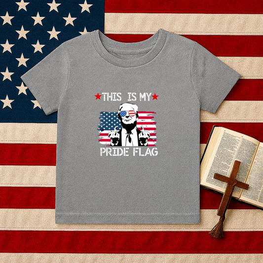 Trump This Is My Pride Flag Kid's T-Shirt