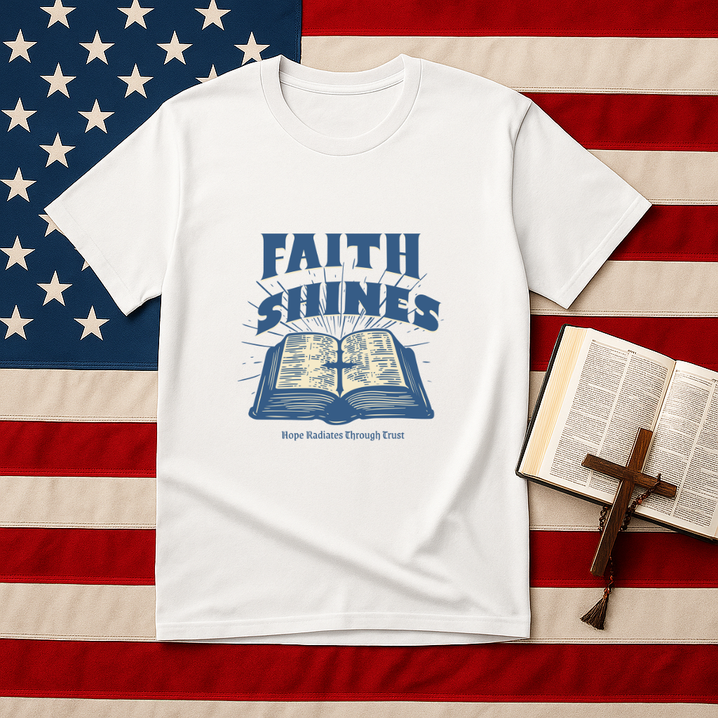 Faith Shines Unisex Soft style T-Shirt