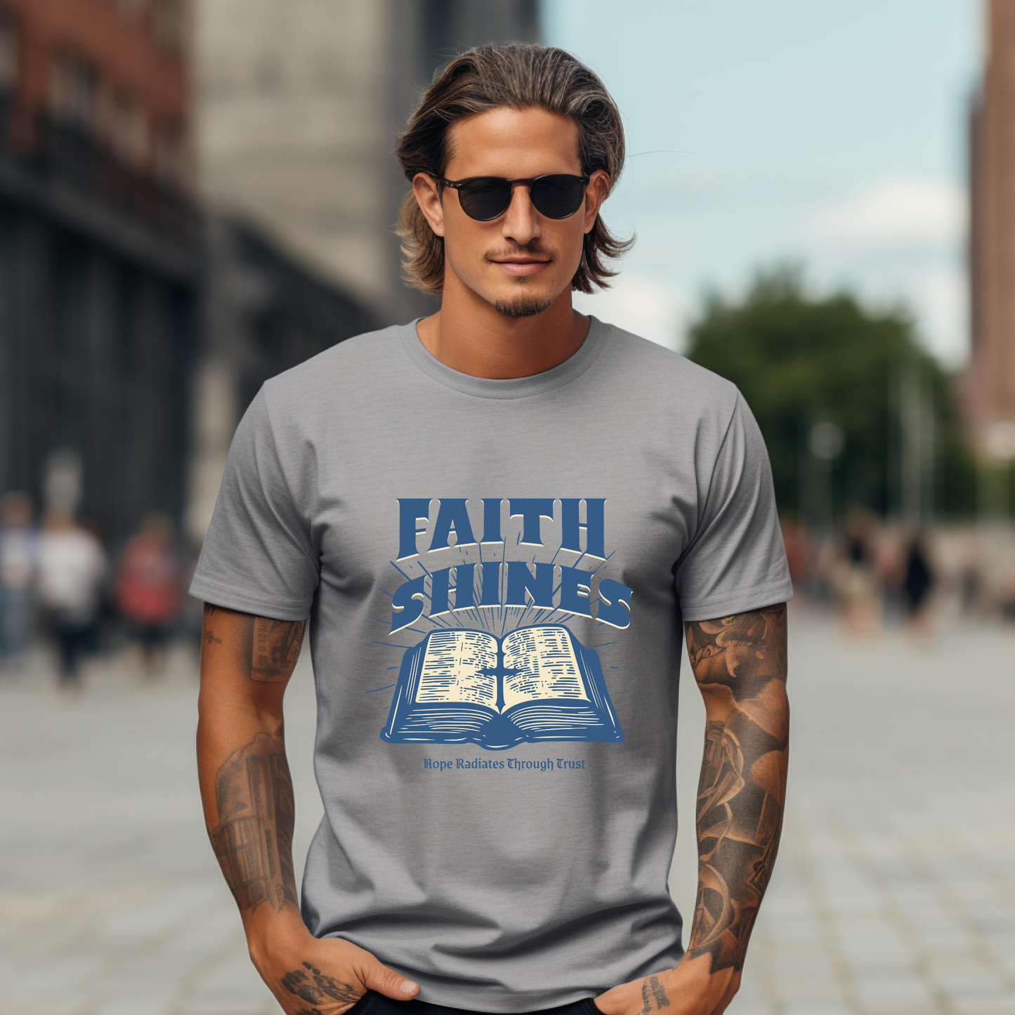 Faith Shines Unisex Soft style T-Shirt