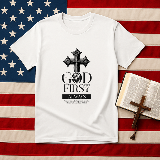 God First Always Unisex Soft style T-shirt
