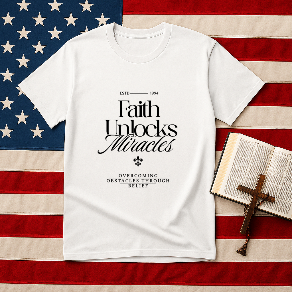 Faith Unlocks Miracles Unisex T-Shirt