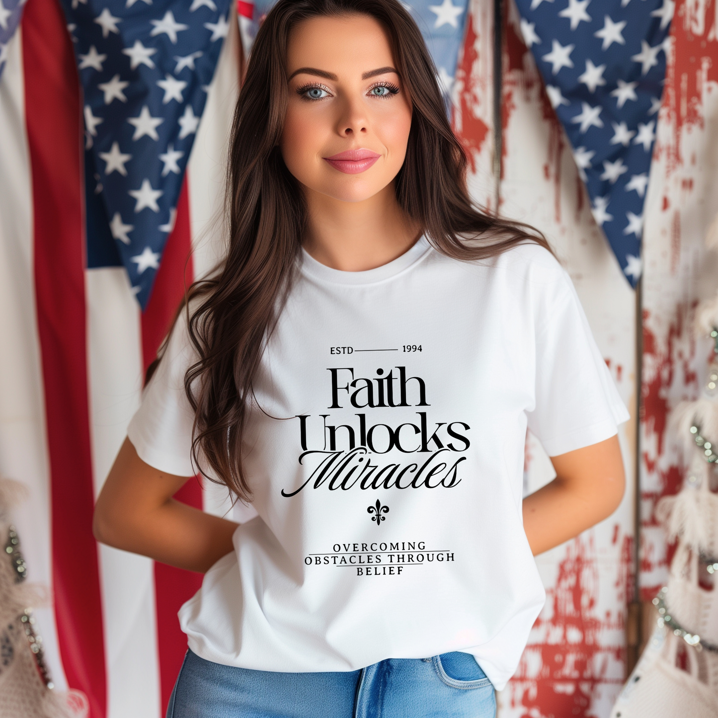 Faith Unlocks Miracles Unisex T-Shirt