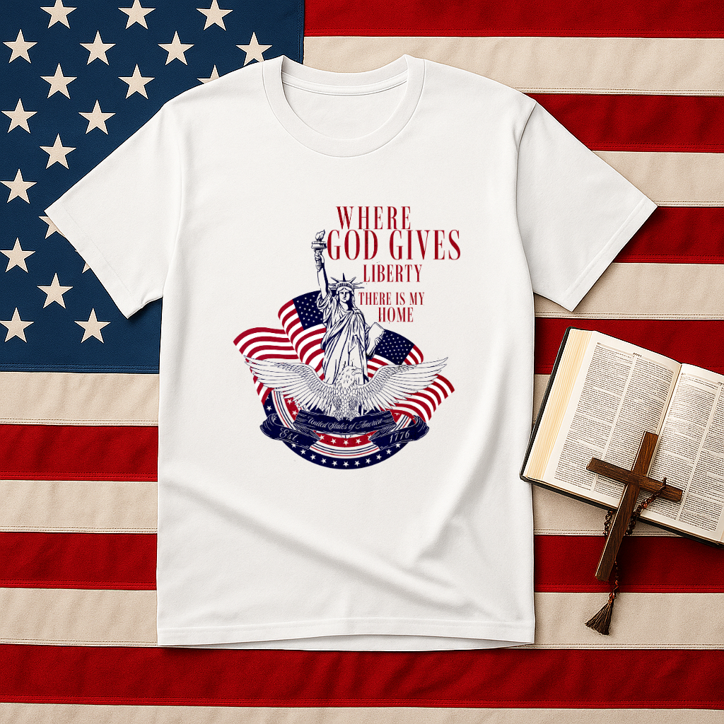 Liberty Graphic Tee - Unisex Soft style T-shirt