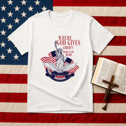 Liberty Graphic Tee - Unisex Soft style T-shirt