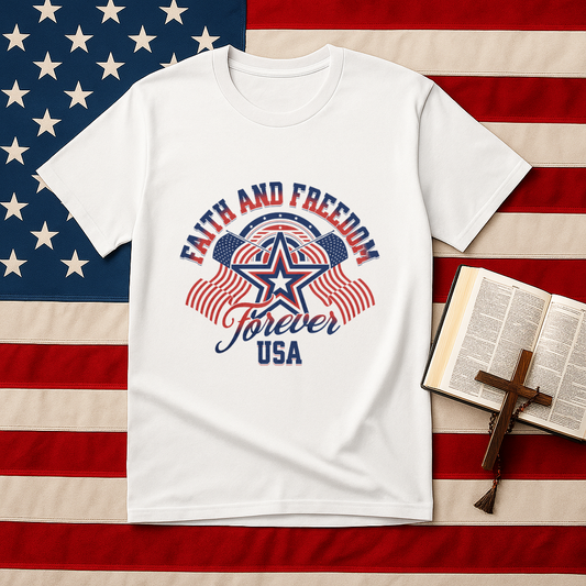 Faith & Freedom Forever USA Unisex T-Shirt