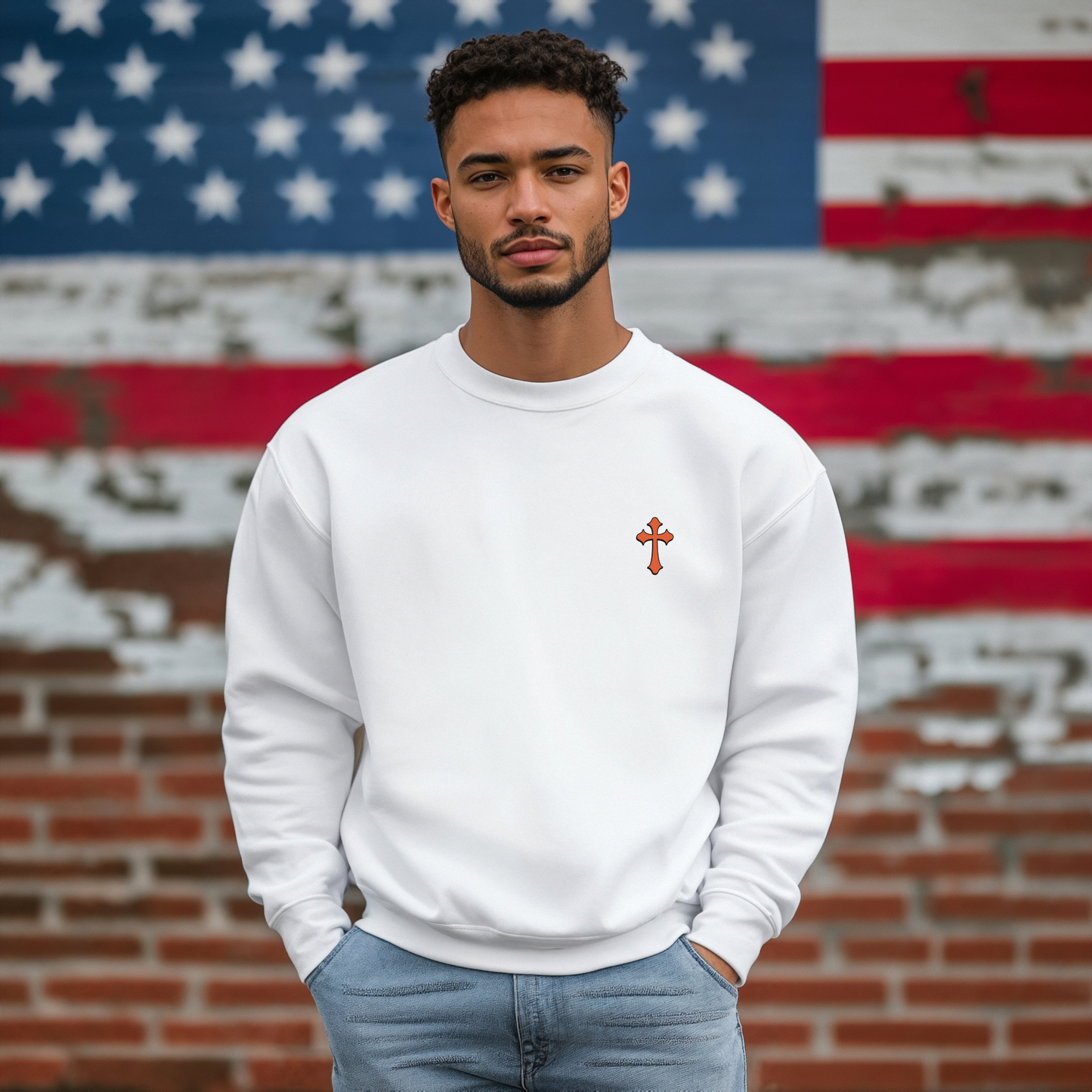 God is with you Always Inspirational Unisex Sweatshirt