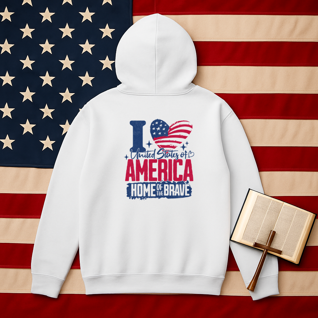 Patriotic American Pride Unisex Hoodie